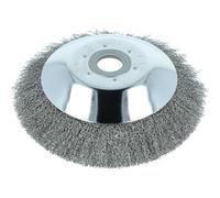 vhbw Brosse à désherber en métal doux compatible avec Texas CG430B, CG330, CG260, BC320, BC300 outil de jardin, débroussailleuse - Ø 20 cm