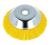 vhbw Brosse à désherber universelle en nylon pour outil de jardin, débroussailleuse avec raccord jusqu'à 25 mm - Ø 20 cm