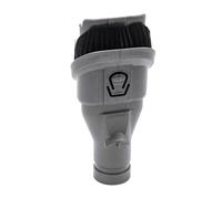 vhbw Brosse combinée 2-en-1 Brosse pour meubles Pinceau suceur compatible avec Dyson SV07 16713-01, SV06 05984-01, SV06 05983-01 aspirateur - 7cm