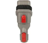vhbw Brosse combinée 2-en-1 Brosse pour meubles Pinceau suceur compatible avec Dyson SV10, V8, V7, SV11, V10, V11, SV12, SV14 aspirateur G