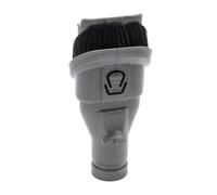 vhbw Brosse combinée 2-en-1 Brosse pour meubles Pinceau suceur compatible avec Dyson V6 Absolute, V6 Absolute+, V6 Animal Pro aspirateur - 7cm