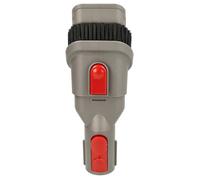 vhbw Brosse combinée 2-en-1 Brosse pour meubles Pinceau suceur remplacement pour Dyson 967482-01 pour aspirateur - 7,7cm