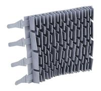 vhbw Brosse compatible avec Zodiac RT 3200 robot aspirateur de piscine - en caoutchouc, 24,7 x 18 x 2,8 cm
