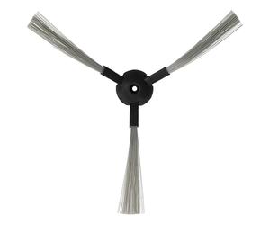 vhbw Brosse latérale Compatible avec Hoover RBC011 | RBC006, Robo.com2, RBC012, RBC003 011, RBC003 robot aspirateur - noir / blanc
