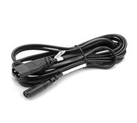 vhbw C8 / C7 Câble de rallonge Prise Femelle à fiche pour Le Petit électroménager - Câble d'alimentation, 3 m