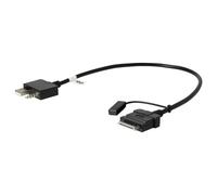 vhbw Câble Adaptateur AUX pour Radio de Voiture (30 cm) Compatible avec Apple iPod avec cennecteur 30 Broches - USB