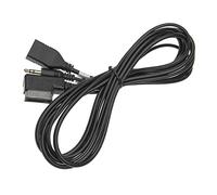 vhbw Câble Adaptateur AUX USB en Y pour Radio de Voiture (200 cm) Compatible avec Seat Alhambra, Altea, Leon, Exeo, Ibiza