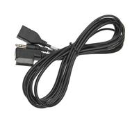 vhbw Câble adaptateur AUX USB en Y pour radio de voiture compatible avec VW Bora, Caddy, Eos, Golf, MDI (mobile device interface), Jetta