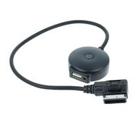 Vhbw Câble Adaptateur Aux Usb Pour Radio De Voiture (30 Cm) Compatible Avec Vw Jetta, New Beetle, Eos, Golf, Bora, Caddy - Usb, Bluetooth