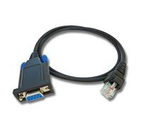 vhbw Câble adaptateur série RS-232 compatible avec Motorola MC900, Série Maxtrac, MC2100 PCs et périphérique - Câble, 13,8 cm, noir