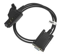 vhbw Câble adaptateur série RS-232 compatible avec Motorola MTS2000, MTS2010, MTS2013, MTP300 PCs et périphérique - Câble, 14,5 cm, noir