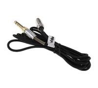 vhbw Câble audio AUX compatible avec AKG Q701, K181, K72, M220 casque - Avec prise jack 3,5 mm, vers 6,3 mm, 2 m noir