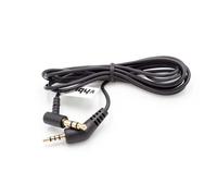 vhbw Câble audio AUX vers prise jack 3,5mm pour Bose QuietComfort 3, QC3 casques d'écoute, 120cm