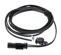 vhbw Câble basse tension pour robots tondeuses compatible avec Flymo 1200R (Année 2013 - 2015) - Câble robot tondeuse > transformateur, 3 m