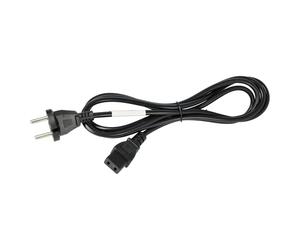 vhbw Câble connecteur Euro Type F Compatible avec Amps PM310, PM250, PM45, PM410, PM400, PM350, 1070M, 1040M, PM451, PM200 - Prise C9, 2m