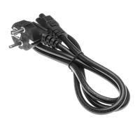 vhbw Câble connecteur euro type F pour appareils électriques comme PC moniteur imprimante robot - Prise C5 en trèfle Mickey Mouse, 1,2m