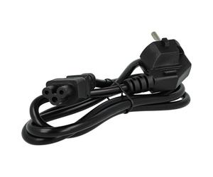 vhbw Câble connecteur Euro Type F pour appareils électriques comme PC Moniteur imprimante Robot - Prise C5 en trèfle Mickey Mouse, 1,2m