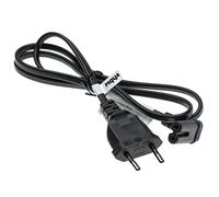 vhbw Câble connecteur Euro Type F Remplacement pour Samsung UN32EH4000F pour appareils électriques comme PC Moniteur - Prise C7, 1m, coudé à 90°