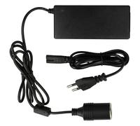 vhbw Câble d'alimentation Compatible avec Campingaz Powerbox 28L Classic | glacière avec prise auto - prise euro vers allume-cigare