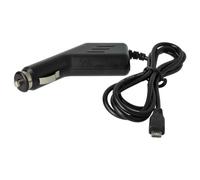 vhbw Câble de charge prise allume-cigare micro-USB 12V 1,0 A compatible avec Motorola XT316, Titanium A955, XT319, Xprt, VENUS noir 12 cm