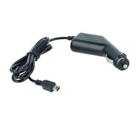 vhbw Câble de charge prise allume-cigare mini-USB 12V 1,0 A compatible avec TomTom One IQ Routes, Europe noir 100 cm