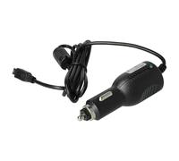 vhbw Câble de Charge Prise Allume-Cigare Mini-USB 12V 2.0 A Compatible avec A-Rival CarCam, CarCam One, CarCam Small - antenne TMC intégrée Noir 90 cm