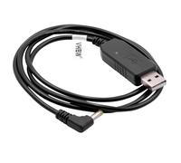 vhbw Câble de chargement USB compatible avec Baofeng BL-5L 3800mAh Radio, batterie 93cm, avec témoin lumineux