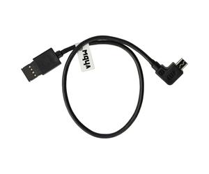 vhbw Câble de contrôle Compatible avec DJI Ronin RS 3, RS 2, RS 3 Mini, RSC 2, RS 3 Pro Gimbal vers Appareil Photo Sony Canon Nikon Panasonic - 24 cm