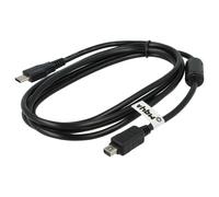 vhbw Câble de données USB-C compatible avec Olympus XZ-10, X-960, XZ-2, VH-520, XZ-1, VG-170, X-940, VH-210 appareil photo, 15 cm