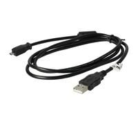 vhbw Câble de données USB compatible avec Kodak Série Easyshare Z Z8612, Z8612 IS, Z950, Z885, Z915, Z760, Z812, Z812 IS appareil photo, 150 cm
