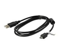 vhbw Câble de données USB compatible avec Olympus Camedia C-170 | C-180, C-5500 Sport Zoom, C-480, C-500 appareil photo - Cordon adaptateur, 14,3 cm