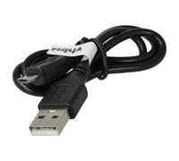 vhbw Câble de données USB compatible avec Sony HXR-NX80, ILCE-5000, ILCE-5100, ILCE-6000, ILCE-6300, ILCE-6500, ILCE-7 (Alpha 7)