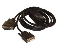 Vhbw Câble De L'Adaptateur S?Rie Rs-232 Pour Les Pcs Et P?Riph?Rique Siemens Simatic S5 100u Cpu 100 300cm Noir