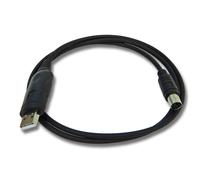vhbw Câble de programmation USB pour appareils audio Yaesu Vertex FT-100, FT-817, FT-857, FT-897,FT-100D,FT-817ND,FT-857D,FT-897D,VX100 remplace CT-62