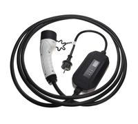 Vhbw Câble De Recharge Type 2 Vers Prise Euro F Compatible Avec Alfa Romeo Tonale Voiture Électrique - 1 Phase, 16 A, 3,5 Kw, 5 M