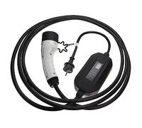 vhbw Câble de Recharge Type 2 vers Prise Euro F Compatible avec Audi Q8 TFSI e, Q8 e-Tron Voiture électrique - 1 Phase, 16 A, 3,5 KW, 5 m