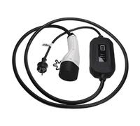 vhbw Câble de Recharge Type 2 vers Prise Euro F Compatible avec Fiat Tipo, Topolino, Panda Voiture électrique - 1 Phase, 16 A, 3,5 KW, 3 m