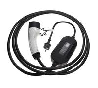 vhbw Câble de recharge type 2 vers prise euro F compatible avec Renault Rafale PHEV, 5 e-tech voiture électrique - 1 phase, 16 A,