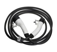 Vhbw Câble De Recharge Type 2 Vers Type 2 Compatible Avec Alfa Romeo Tonale Voiture Électrique - 1 Phase, 32 A, 7 Kw, 5 M