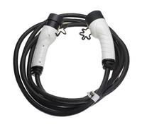 Vhbw Câble De Recharge Type 2 Vers Type 2 Compatible Avec Alfa Romeo Tonale Voiture Électrique - 3 Phases, 16 A, 11 Kw, 5 M