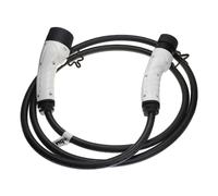 Vhbw Câble De Recharge Type 2 Vers Type 2 Compatible Avec Audi Q3 Tfsi E, E-Tron Sportback Voiture Électrique - 1 Phase, 32 A, 7 Kw, 3 M