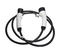 vhbw Câble de Recharge Type 2 vers Type 2 Compatible avec Dacia Spring Voiture électrique - 3 Phases, 16 A, 11 KW, 3 m