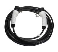 Vhbw Câble De Recharge Type 2 Vers Type 2 Compatible Avec Fiat 500 Electric Voiture Électrique - 1 Phase, 16 A, 3,5 Kw, 10 M