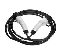 Vhbw Câble De Recharge Type 2 Vers Type 2 Compatible Avec Fiat 500 Electric Voiture Électrique - 1 Phase, 16 A, 3,5 Kw, 5 M