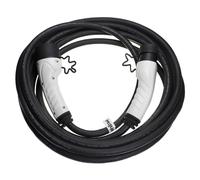 Vhbw Câble De Recharge Type 2 Vers Type 2 Compatible Avec Fiat 500 Electric Voiture Électrique - 3 Phases, 32 A, 22 Kw, 10 M