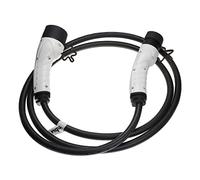 vhbw Câble de Recharge Type 2 vers Type 2 Compatible avec Mercedes-Benz EQE, EQS, EQV, GLA 250e Voiture électrique - 1 Phase, 32 A, 7 KW, 3 m