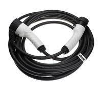 Vhbw Câble De Recharge Type 2 Vers Type 2 Compatible Avec Mercedes-Benz Glc 350e, Gle 350de Voiture Électrique - 1 Phase, 32 A, 7 Kw, 10 M