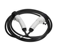 vhbw Câble de Recharge Type 2 vers Type 2 Compatible avec Mitsubishi Outlander PHEV Voiture électrique - 1 Phase, 16 A, 3,5 KW, 5 m