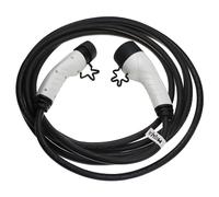 Vhbw Câble De Recharge Type 2 Vers Type 2 Compatible Avec Renault Espace, Kangoo E-Tech Voiture Électrique - 3 Phases, 16 A, 11 Kw, 7 M