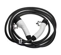 Vhbw Câble De Recharge Type 2 Vers Type 2 Compatible Avec Renault Kangoo E-Tech, Master E-Tech Voiture Électrique - 1 Phase, 32 A, 7 Kw, 5 M